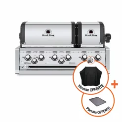 Barbvecue Gaz Encastrable (Built-In) Imperial S 690 Avec Réchaud BROIL KING 12 Barbvecue Gaz Encastrable (Built-In) Imperial S 690 Avec Réchaud BROIL KING -Magasin De Fournitures De Cuisine Pour Barbecue barbecue built in imperial xls broilking 5