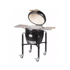 Barbecue Ceramique MONOLITH Classic Pro Série 2.0 Noir Avec Chariot -Magasin De Fournitures De Cuisine Pour Barbecue barbecue ceramique monolith classic serie pro10 noir avec chariot 2