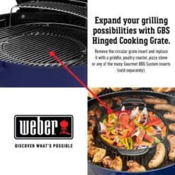 Barbecue Charbon Master-Touch Gbs 5750 - Ocean Blue - WEBER 9 Barbecue Charbon Master-Touch Gbs 5750 - Ocean Blue - WEBER -Magasin De Fournitures De Cuisine Pour Barbecue barbecue charbon master touch gbs 5750 57 cm ocean blue 4