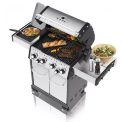 Barbecue Gaz Baron S 490 Ir Avec Plancha Et Rôtissoire BROIL KING -Magasin De Fournitures De Cuisine Pour Barbecue barbecue gaz baron 490s broilking 2