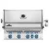 Barbecue Gaz NAPOLEON Encastrable Built-In Pro 500 Inox 3 Brûleurs + Brûleur Arriere
