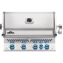Barbecue Gaz Naturel NAPOLEON Encastrable Built-In Pro 500 Inox 3 Brûleurs + Brûleur Arriere