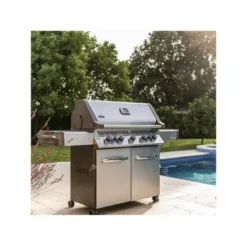 Napoleon Barbecue Gaz Prestige 665 INOX 5 Brûleurs + Sizzle Latéral + Brûleur Arrière -Magasin De Fournitures De Cuisine Pour Barbecue barbecue gaz prestige 665 5 bruleurs sizzle lateral bruleur arriere 6