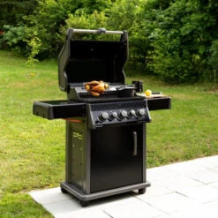 Barbecue Gaz Rogue RB425 RSBPK 3 Brûleurs + Réchaud Lateral + Brûleur Arrière + Rôtissoire - NAPOLEON -Magasin De Fournitures De Cuisine Pour Barbecue barbecue gaz rogue 425 rsbpk 3 bruleurs rechaud lateral bruleur arriere rotissoire napoleon 1