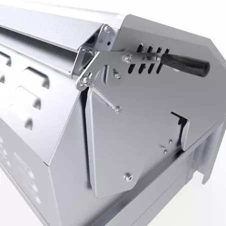 Barbecue Encastrable Hybride Charbon De Bois & Gaz 42" - 106cm - SUNSTONE 5 Barbecue Encastrable Hybride Charbon De Bois & Gaz 42" - 106cm - SUNSTONE – Image 5