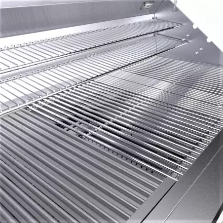 Barbecue Encastrable Hybride Charbon De Bois & Gaz 42" - 106cm - SUNSTONE 6 Barbecue Encastrable Hybride Charbon De Bois & Gaz 42" - 106cm - SUNSTONE – Image 6