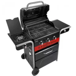 Barbecue Hybride Gaz & Charbon Gas2Coal 330 2.0 3 Brûleurs -Magasin De Fournitures De Cuisine Pour Barbecue barbecue hybride gaz charbon gas2coal 20 3 bruleurs 2