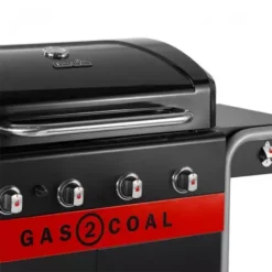 Barbecue Hybride Gaz & Charbon Gas2Coal 440 2.0 4 Brûleurs -Magasin De Fournitures De Cuisine Pour Barbecue barbecue hybride gaz charbon gas2coal 20 4 bruleurs 3