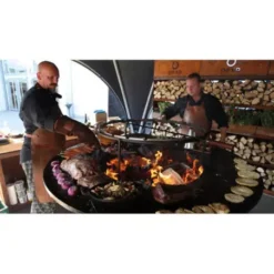 Brasero OFYR XL Plancha Acier Corten Pied 50cm -Magasin De Fournitures De Cuisine Pour Barbecue brasero ofyr xl plancha acier cortene pied 50cm 2