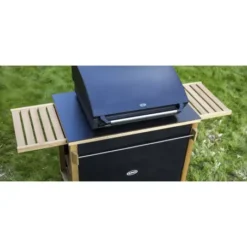 Desserte Pour Plancha Robinier Hpl Noir EMILE - ENO -Magasin De Fournitures De Cuisine Pour Barbecue desserte pour plancha robinier hpl noir emile 4