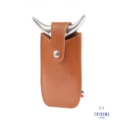 L'Étui De David Cuir Noir Pour Fourchette TRIDENS -Magasin De Fournitures De Cuisine Pour Barbecue etui cuir noir pour fourchette tridens 2