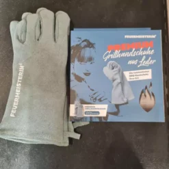 Gants Femme BBQ Feuermeisterin Premium Cuir Paire -Magasin De Fournitures De Cuisine Pour Barbecue gants bbq feuermeisterin premium cuir paire femme 2