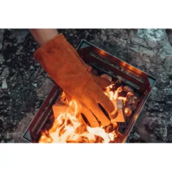 Gants Cuir (La Paire) - HOFATS -Magasin De Fournitures De Cuisine Pour Barbecue gants cuir la paire hofats 2