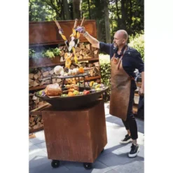 Brasero OFYR Classic Corten 100 Pro -Magasin De Fournitures De Cuisine Pour Barbecue ofyr classic corten 100 pro 2