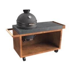 Table Corten 135 PRO Béton OFYR Avec Kamado URBAN Solo Large The Bastard